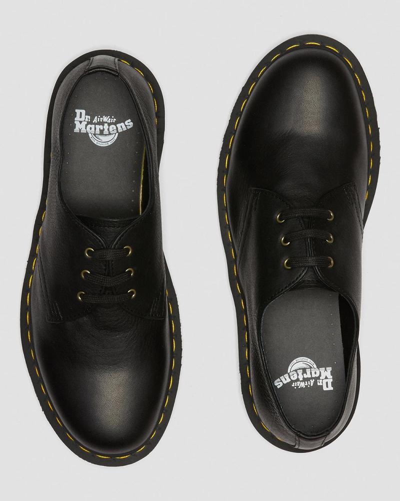 Women's Dr Martens 1461 Ambassador Leather Oxfords Shoes Black | AU 338DFM